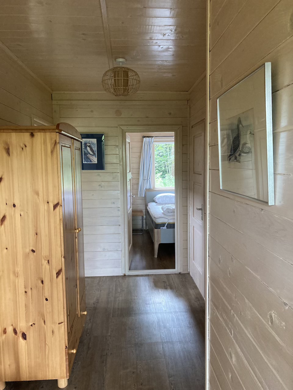 Vliegden Veluwe Vakantiehuis Geelgors gang 2