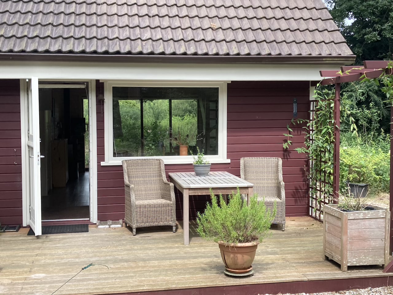 Vliegden Veluwe Vakantiehuis Geelgors voordeur