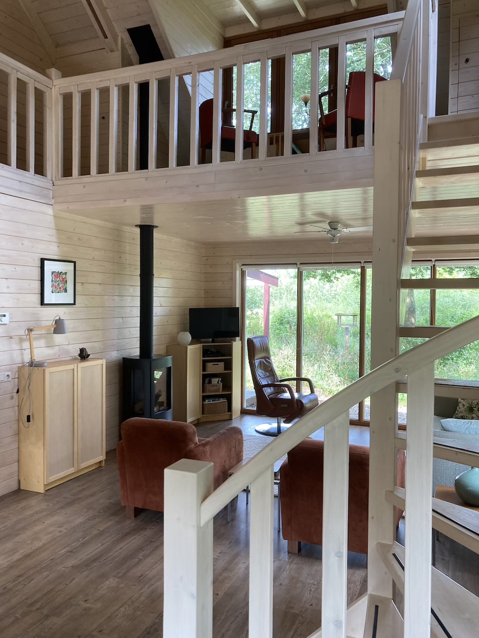 Vliegden Veluwe Vakantiehuis Geelgors woonkamer 3